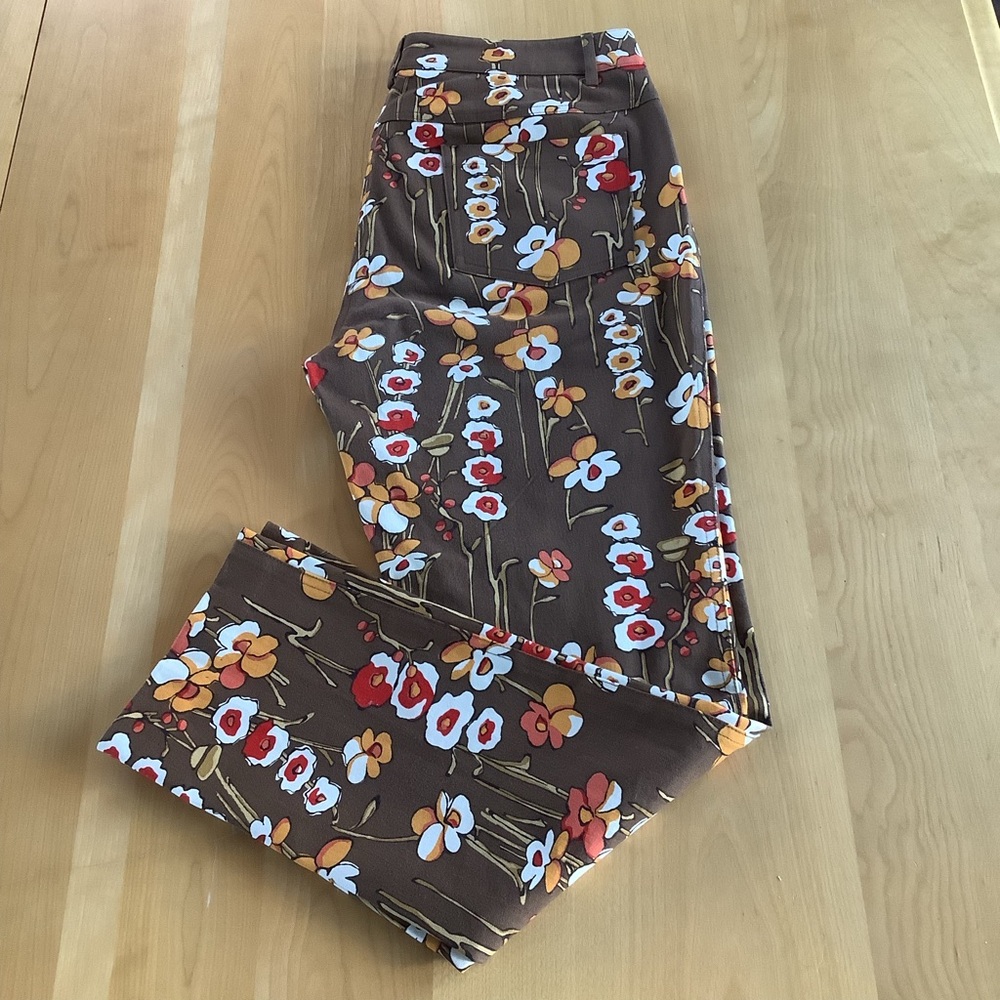 J. Mclaughlin Floral Retro Boho Pants